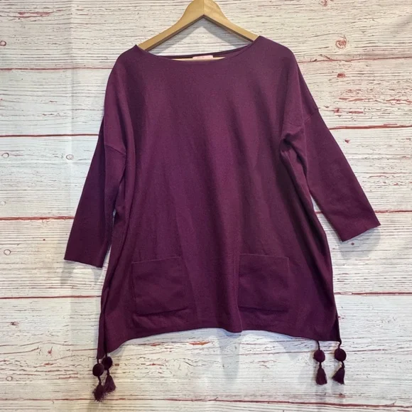 Lilly Pulitzer Elba Sweater in Shiraz Sz M - Picture 3 of 12